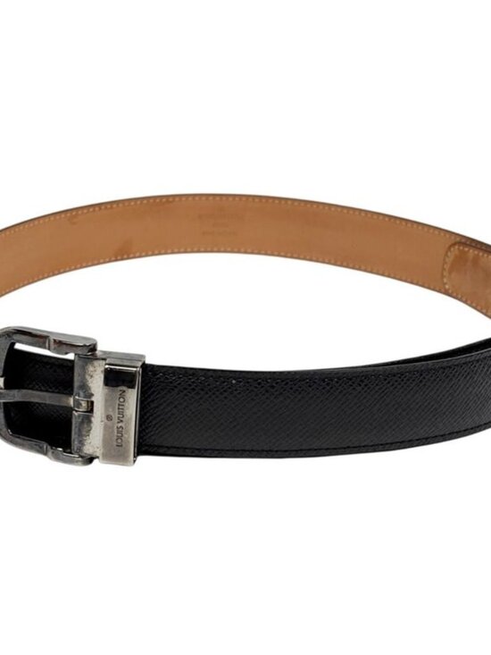 Louis Vuitton Ceinture Classic Belt Taiga Ardoise